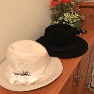 Fashion hats.